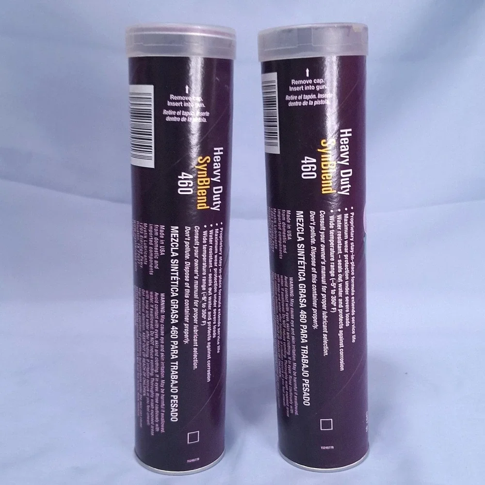 Mystik JT-6 No 2 Heavy‎ Duty SynBlend 460 Grease 14oz 2 Packs